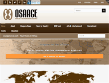 Tablet Screenshot of osargenews.com